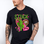 Stuck On You - Valentines Theme Unisex Crewneck T-Shirt Sweatshirt Hoodie