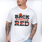 Back The Red Axes Design - Firefighter Unisex Crewneck T-Shirt Sweatshirt Hoodie