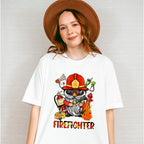 Firefighter Gnome - Firefighter Unisex Crewneck T-Shirt Sweatshirt Hoodie