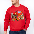 Firefighter Theme Cups - Firefighter Unisex Crewneck T-Shirt Sweatshirt Hoodie