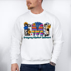 EMT Sunflower Design - EMT Unisex Crewneck T-Shirt Sweatshirt Hoodie