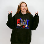 EMT Leopard Design - EMT Unisex Crewneck T-Shirt Sweatshirt Hoodie