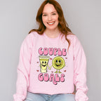 Couple Goals - Valentines Theme Unisex Crewneck T-Shirt Sweatshirt Hoodie