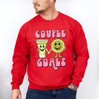 Couple Goals - Valentines Theme Unisex Crewneck T-Shirt Sweatshirt Hoodie
