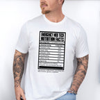 EMT Nutrition Facts - EMT Unisex Crewneck T-Shirt Sweatshirt Hoodie