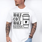 Half EMT Half Coffee - EMT Unisex Crewneck T-Shirt Sweatshirt Hoodie