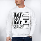 Half EMT Half Coffee - EMT Unisex Crewneck T-Shirt Sweatshirt Hoodie