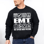EMT May Explode Under Pressure - EMT Unisex Crewneck T-Shirt Sweatshirt Hoodie