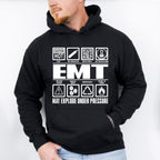 EMT May Explode Under Pressure - EMT Unisex Crewneck T-Shirt Sweatshirt Hoodie