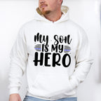 My Son Is My Hero - Police Unisex Crewneck T-Shirt Sweatshirt Hoodie
