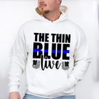 The Thin Blue Live - Police Unisex Crewneck T-Shirt Sweatshirt Hoodie