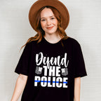 Defend The Police - Police Unisex Crewneck T-Shirt Sweatshirt Hoodie