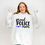 Proud Police Mom - Police Unisex Crewneck T-Shirt Sweatshirt Hoodie