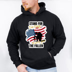 Stand For The Flag - Military Unisex Crewneck T-Shirt Sweatshirt Hoodie