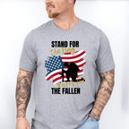 Stand For The Flag - Military Unisex Crewneck T-Shirt Sweatshirt Hoodie