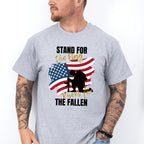 Stand For The Flag - Military Unisex Crewneck T-Shirt Sweatshirt Hoodie