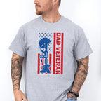 Dad Veteran - Military Unisex Crewneck T-Shirt Sweatshirt Hoodie