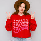 Lover Lover Lover - Valentines Theme Unisex Crewneck T-Shirt Sweatshirt Hoodie