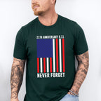 21th Anniversary 9.11 Never Forget - Military Unisex Crewneck T-Shirt Sweatshirt Hoodie