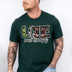 Love Our Troops - Military Unisex Crewneck T-Shirt Sweatshirt Hoodie