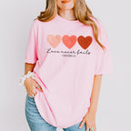 Love Never Fails - Valentines Theme Unisex Crewneck T-Shirt Sweatshirt Hoodie