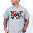 Love My Veteran - Military Unisex Crewneck T-Shirt Sweatshirt Hoodie