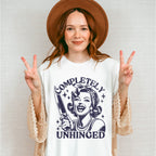 Completely Unhinged - Funny Unisex Crewneck T-Shirt Sweatshirt Hoodie