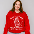 Just Try Poison - Funny Unisex Crewneck T-Shirt Sweatshirt Hoodie