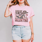 Howdy Valentine - Valentines Theme Unisex Crewneck T-Shirt Sweatshirt Hoodie