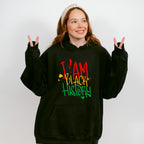 I Am Black History Graffiti Design Black Lives Matter Unisex Crewneck T-Shirt Sweatshirt Hoodie