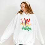 I Am Black History Graffiti Design Black Lives Matter Unisex Crewneck T-Shirt Sweatshirt Hoodie