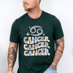 Groovy Cancer Design - Zodiac & Horoscopes Unisex Crewneck T-Shirt Sweatshirt Hoodie