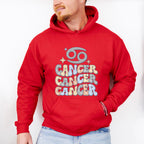 Groovy Cancer Design - Zodiac & Horoscopes Unisex Crewneck T-Shirt Sweatshirt Hoodie