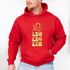 Groovy Leo Design - Zodiac & Horoscopes Unisex Crewneck T-Shirt Sweatshirt Hoodie