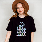 Groovy Libra Design - Zodiac & Horoscopes Unisex Crewneck T-Shirt Sweatshirt Hoodie