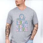 Groovy Libra Design - Zodiac & Horoscopes Unisex Crewneck T-Shirt Sweatshirt Hoodie