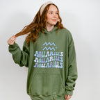 Groovy Aquarius Design - Zodiac & Horoscopes Unisex Crewneck T-Shirt Sweatshirt Hoodie