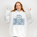 Groovy Aquarius Design - Zodiac & Horoscopes Unisex Crewneck T-Shirt Sweatshirt Hoodie