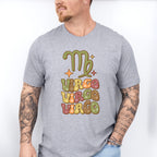 Groovy Virgo Design - Zodiac & Horoscopes Unisex Crewneck T-Shirt Sweatshirt Hoodie
