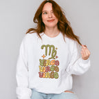 Groovy Virgo Design - Zodiac & Horoscopes Unisex Crewneck T-Shirt Sweatshirt Hoodie