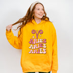 Groovy Aries Design - Zodiac & Horoscopes Unisex Crewneck T-Shirt Sweatshirt Hoodie