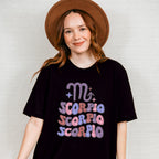 Groovy Scorpio Design - Zodiac & Horoscopes Unisex Crewneck T-Shirt Sweatshirt Hoodie