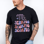 Groovy Scorpio Design - Zodiac & Horoscopes Unisex Crewneck T-Shirt Sweatshirt Hoodie