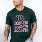 Groovy Scorpio Design - Zodiac & Horoscopes Unisex Crewneck T-Shirt Sweatshirt Hoodie