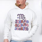 Groovy Scorpio Design - Zodiac & Horoscopes Unisex Crewneck T-Shirt Sweatshirt Hoodie