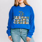 Groovy Capricorn Design - Zodiac & Horoscopes Unisex Crewneck T-Shirt Sweatshirt Hoodie