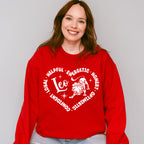 Leo Heart Design - Zodiac & Horoscopes Unisex Crewneck T-Shirt Sweatshirt Hoodie