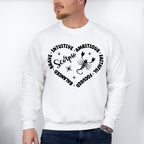 Scorpio Heart Design - Zodiac & Horoscopes Unisex Crewneck T-Shirt Sweatshirt Hoodie