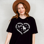 Aries Heart Design - Zodiac & Horoscopes Unisex Crewneck T-Shirt Sweatshirt Hoodie