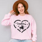 Sagittarius Heart Design - Zodiac & Horoscopes Unisex Crewneck T-Shirt Sweatshirt Hoodie
